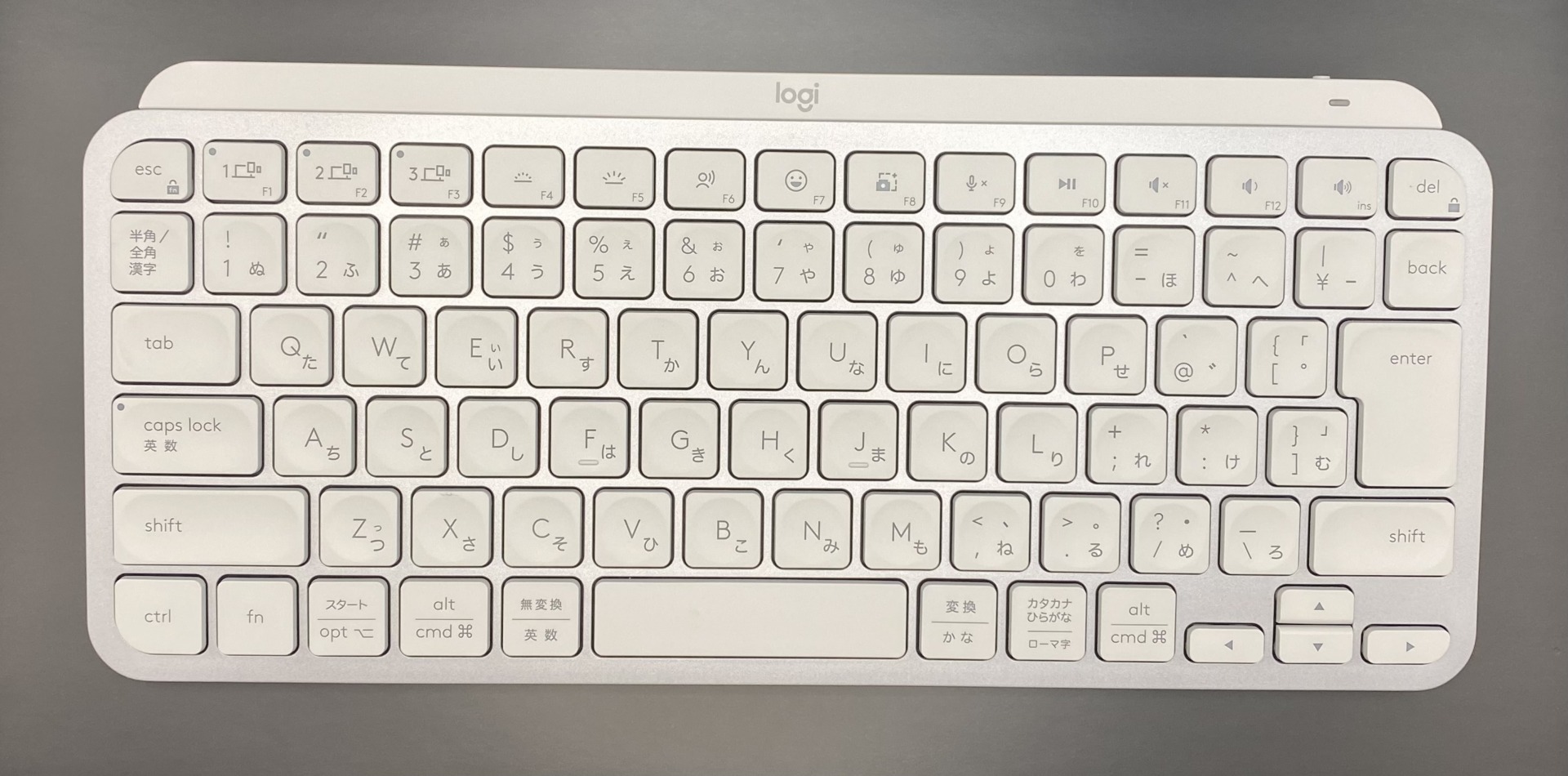 超オススメ】ロジクールのMX Keys Mini を「mac」、「windows 