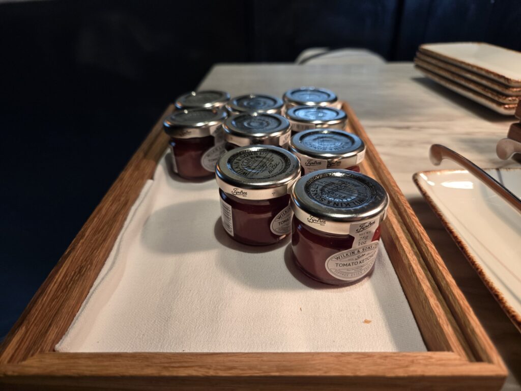 ホテルザ三井京都の朝食のTiptreeのケチャップ