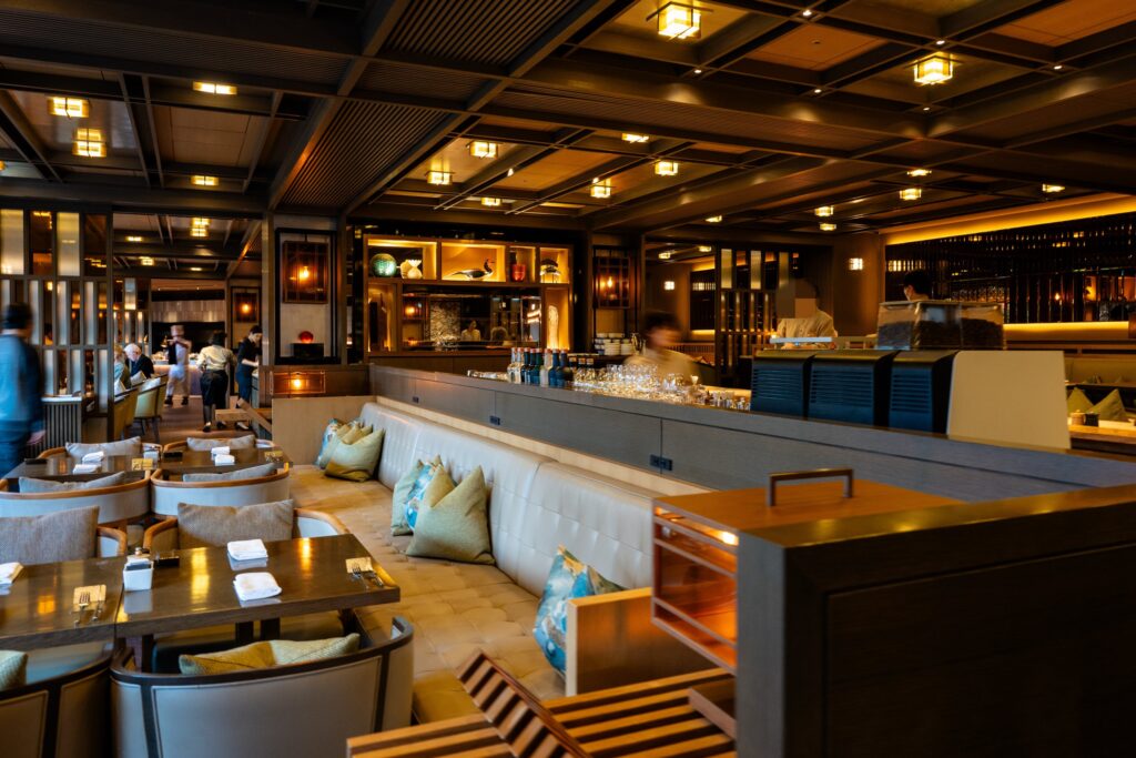 ホテルザ三井京都の朝食会場『FORNI』の店内
